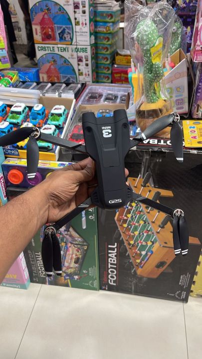 G.P.S Drone V2 WIFI 4K Dual Camera Foldable Pocket Mini Size G.P.S Tracked Quadcopter Drone Camera with Laser Sensor