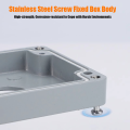 New Design IP67 Cast Aluminum Waterproof Case Outdoor Electronic Project Junction Box Sealed Terminal Enclosure for Electronics.