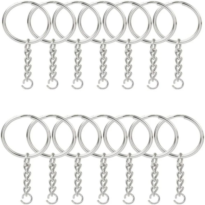 10/30/50pcs%20Open%20Metals%20Key%20Ring%20with%20Chain%20and%20Jump%20Rings%20Silver%20Color%20Metal%20Parts%20with%20Open%20Ring%20and%20Connector%20DIY%20Jewelry%20-%20Image%203