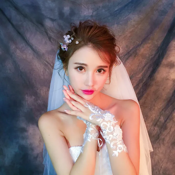 Bridal%20Gloves%20Wedding%20Fingerless%20Lace%20Embroidery%20Pearls%20Finger%20Photo%20Decoration%20Flower%20Hand%20Gloves%20-%20Image%205