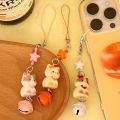 1/3 Pcs Cute Cat Phone Chain Pendant Versatile Bell Star Pendant Cartoon 3D Cat Bag Keychain Pendant. 