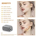 Silicone Jaw Exerciser Facial Toner & Jawline Fitness Ball Neck Toning Equipment Facial Beauty Tool Double Chin Exerciser. 