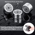 1-10pcs Self Adhesive Towel Plug Holder Wall Mounted Bathroom Organizers Towel Hooks Storage Rack Kitchen Rags Dishcloth Clips.