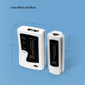 LAN Network Cable Tester Continuity Tester For RJ45 RJ11 RJ12 Twisted Pair Connections CAT5/CAT6/CAT7 UTP LAN Wire Test Tool. 