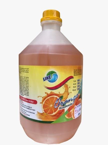 4L Orange Moisturizing Liquid Handwash with Refreshing Fragrance