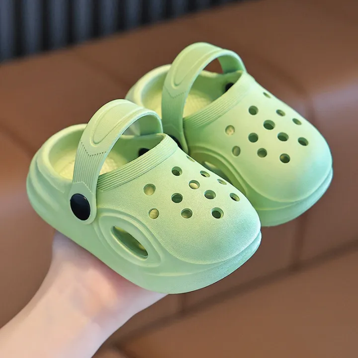 2026%20Kids%20Sandals%20Hole%20Children's%20Shoes%20Slippers%20Soft%20Anti-Skid%20Simple%20DIY%20Design%20Hole%20Baby%20Shoes%20Sandy%20Beach%20For%20Boys%20Girls%20-%20Image%202