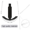 Upgrade Elite Halo Strap Alternative Head Strap Balanced Head Pressure Anti-Stifling Adjustable for Meta Quest 3 VR Accessories.