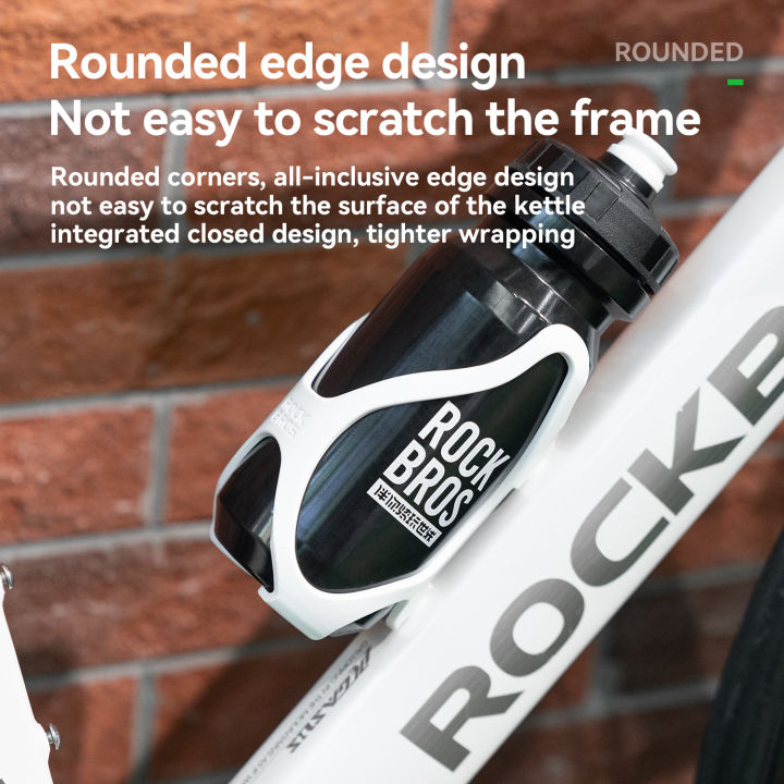 ROCKBROS%20Cycling%20Water%20Bottle%20600ML%20with%20MTB%20Bike%20Water%20Bottle%20Cage%20Cup%20Bracket%20%20Outdoor%20Travel%20Portable%20Lightweight%20-%20Image%202