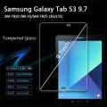 For Samsung Galaxy Tab S3 9.7  (9.7 )inch HD Tempered Glass Screen Protector Galaxy Tab Versions: SM-T820 (Wi-Fi); SM-T825 (3G/LTE). 