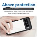 Luxury Acrylic Phone Case for Google Pixel 9 8 7 Pro XL 8A 7A 6A Full Protection Transparent Back Plate Drop Protection Cover. 