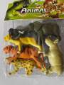 Wild Animal Plastic 3D Toy Mini Wildlife Animal  Series Cognitive Development Toy. 
