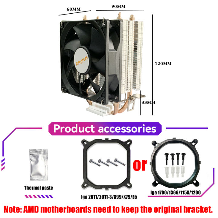 2%20Heat%20Pipes%20CPU%20Air-cooled%20Cooler%20PC%20Processor%20Efficient%20Ventilador%20For%20Intel%20A%201155%201200%201700%202011%20X79%20X99%20AMD%20AM4%20AM3%20AM5%20-%20Image%202