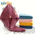 Women Soft Microfiber Towels Shower Cap Towel Bath Hats for Women Dry Hair Cap Quick Drying Soft for Lady Turban Head Girl Towel-Multicoler.