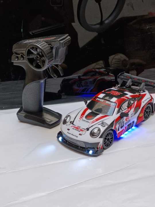 🚗💨 Porsche Style 4WD Drift RC Car – 2 Speed Mode, Head & Brake Lights ...