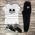 NEW STYLISH PRINTED T-SHIRT AND TROUSER FOR BOYS & MEN. 