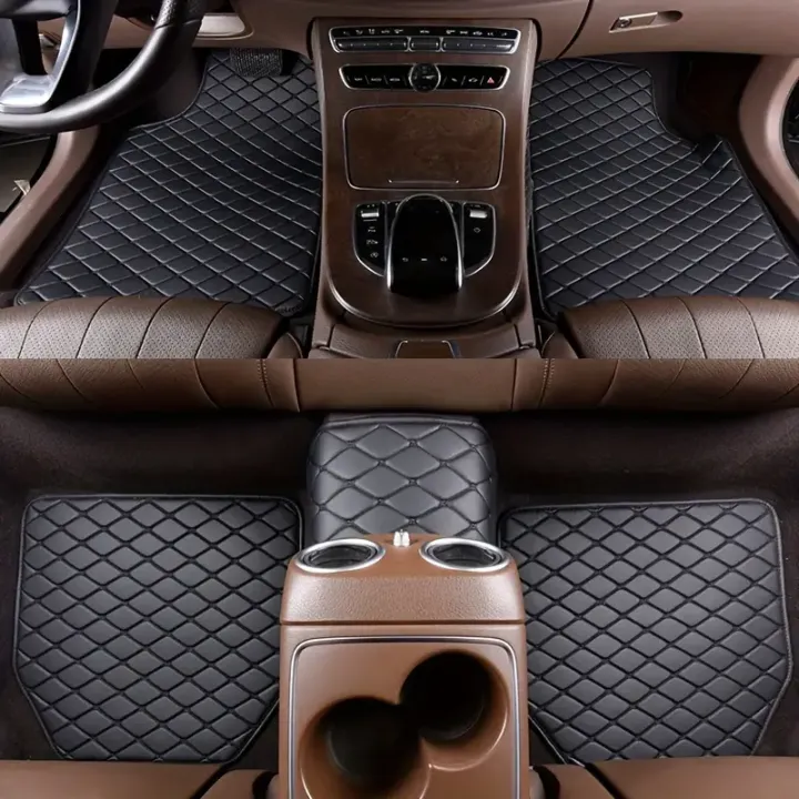 Kcimo%205Pcs%20Car%20Floor%20Mats%20PU%20Leather%20Waterproof%20Car%20Foot%20Pad%20Protector%20Pads%20Fashion%20Universal%20Car%20Carpet%20Cushion%20For%20All%20Seasons%20-%20Image%207