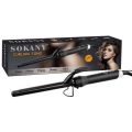 Sokany Curling Tong / Sokany Hair Curler Hair Shine Brillance Curling Tong Iron Model 667 in White Color. 
