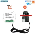Smart Life WiFi Energy Meter 80A with Clamp CT App KWh Power Consumption Monitor Electricity Statistics 110V 240V 50/60Hz.