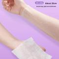 80/200 PCS Disposable Wet-compress Cotton Pad Portable Breathable Stretchable Open Type Facial Pre-Makeup Moist Cotton Pads. 