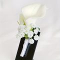 Wedding Accessories Bridegroom Bride Corsage Bridesmaid Sisters Wrist Flower Banquet Boudoir Hand Flower Imitation Calla Lily.