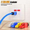 AMPCOM RJ45 Connectors Modular Plug, Cat6 Cat6A UTP Stecker Network Toolless Connector Ethernet Plugs Cable Internet Tools Free. 