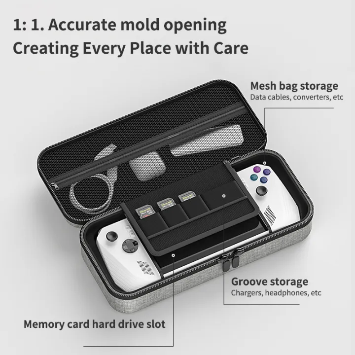 Aolion%20Protective%20EVA%20Storage%20Case%20For%20ASUS%20ROG%20Ally%20Protective%20Travel%20Carry%20Bag%20Portable%20Handbag%20For%20Rog%20Ally%20Game%20Accessories%20-%20Image%202