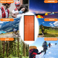 Emergency Sleeping Bag Portable Reusable Warm Survival Sleeping Bag Thickened Waterproof Insulated Lifesaving Blanket. 