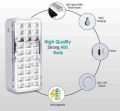 DP Led Portable Rechargeable Emergency Light DP_7168 With 2400 mAh Battery,6 Watt Led, Power Bank 8 Hrs Torch Emergency Light. 