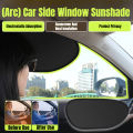 Curved Car Side Window Sunshade Electrostatic Adsorption Sun Protection Heat Insulation Privacy Curtain Driver Side Universal. 