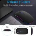 This Ultra Slim Dual Mode Bluetooth mouse is the perfect accessory for your computer setup. With its rechargeable battery, you won't have to worry about constantly replacing batteries. The mouse features both Bluetooth and USB connectivity, making it easy. 