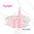 Mocallure Highlighter Jelly Stick – Pack of 6 | Ultra-Shiny Glow Highlighter | Smooth Jelly Texture | Long-Lasting Radiance | Creamy Blendable Formula | Face & Body Highlighter Makeup Set. 