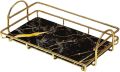 Beautiful Design Vanity Tray Makeup Organizer and Bathroom Organizer And Space Saver. 