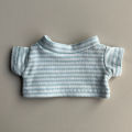 Guinea Pig Clothes Striped Small Pets T-shirt Soft Breathable Elastic Shirt for 5.9-inch Hamster Chinchilla Anti-shedding Outfit. 