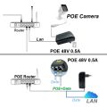 CCTV Security Surveillance POE Power Supply Adapter 48V 0.5A EU/US Plug for Injector Ethernet IP Camera POE Switch NVR Router.
