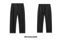 Becoolman men's suit pants men's straight straight trousers Korean-style loose high-end casual pants. 