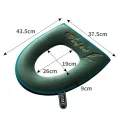 Universal Toilet Seat Cover Winter Warm Soft WC Mat Bathroom Washable Removable Zipper With Flip LidHandle Waterproof Household. 