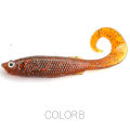 2023 Supercontinent Swimbait Shad T-Tail Luya soft bait 5cm/6.5CM Pike Zander Predator Fishing 3d eyes Soft lure Fishing lures. 
