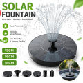 Solar Outdoor Fountain, Water Pump for Bird Baths, Garden Ponds, Pools, Fish Tanks & Aquariums. 