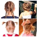 2000PCSRubber Band Hair Rope Adults Children Universal Jelly Plus Spring Color Small Fresh Head Rope. 
