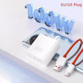 For Oneplus 100W Charger USB A Type C Cable SuperVooc Fast Charging For Oneplus 13 13R Nord CE4 Power Adapter US EU For Realme. 