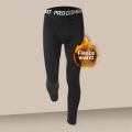 Men's Thermal Plush Base Layer Set Winter Thickened Running Trainning Quick Drying Clothes Fitness Tight Sports Men's Sweats Set. 
