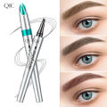 4 Points Eyebrow Pen 5 Colors Liquid Brow Pencil Dark Brown Microblading Eyebrow Pencil Waterproof Eyebrow Tattoo Pen Cosmetics. 