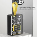 3*18650 Battery Charger Case DIY Power Bank Box Fast Charge 5V 2A Double USB Output Battery Storage Box With LED Night Light.