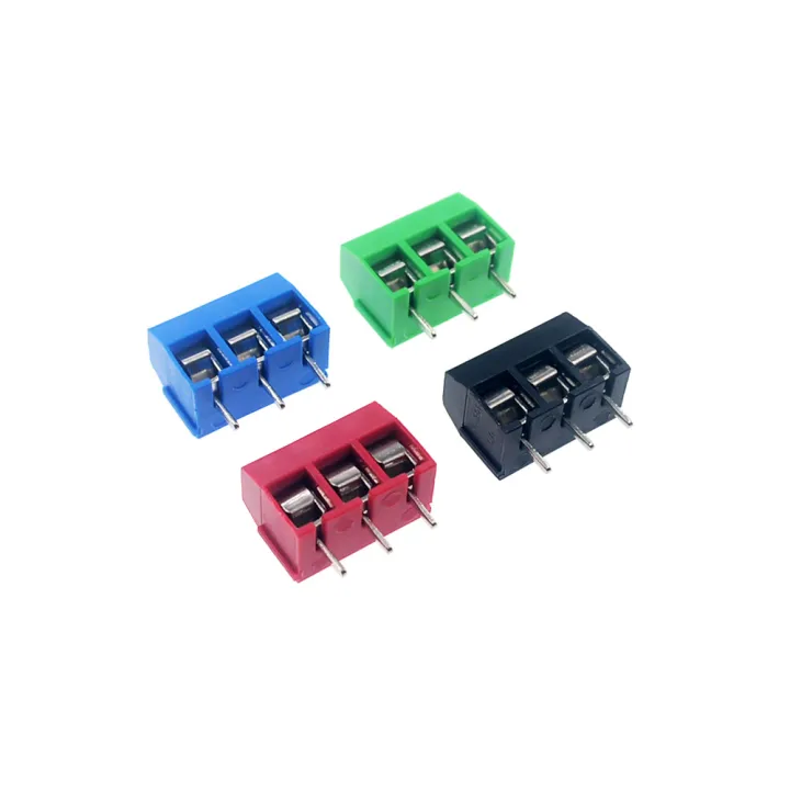 10/50PCS%20PCB%20Terminal%20Block%20Connector%20Pitch%205.0mm%20KF301%20Straight%20Pin%202P%203P%20Screw%20PCB%20Terminal%20Blocks%20Connector%20Assortment%20Kit%20-%20Image%205