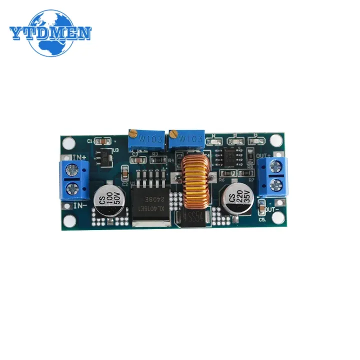 1PCS%20XL4015%20Step%20Down%20Charger%20Module%205A%20DC%20To%20DC%20CC%20CV%20Lithium%20Battery%20Step-down%20Charging%20Board%20LED%20Power%20Buck%20Converter%20-%20Image%202