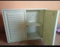 Front storage box cabinet shutter bathroom accessories and house holds. 