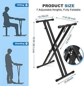 KEYBOARD%20STAND%20-%20DOUBLE%20X%20Adjustable%20keyboard%20stand,%20organ%20stand%20-%20Image%202