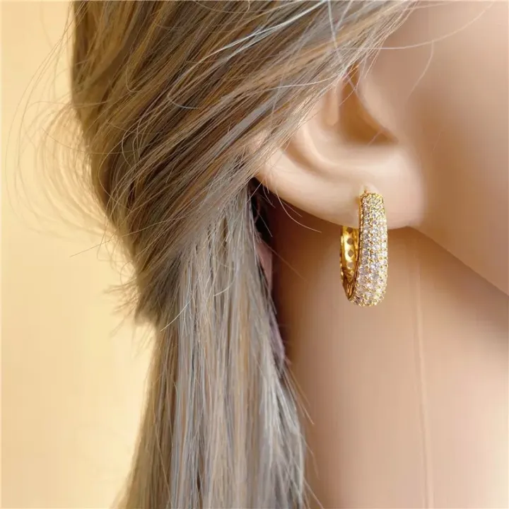 Huitan%20Hollow%20Gold%20Color%20Hoop%20Earrings%20for%20Women%20Paved%20Dazzling%20CZ%20Stone%20Luxury%20Trendy%20Female%20Circle%20Earrings%20Statement%20Jewelry%20-%20Image%205