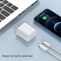 iPhone_Fast Charger 20W PD USB C Wall Charger Iphone_14_13_12 6FT Cable Fasting Charging Adapter Compatible with iPhone_14 Pro Max/13 Pro Max/12 Pro Max/11 Pro Max/XS Max/XS/XR/X. 