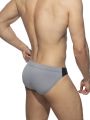 Men's pattern quick drying triangle underwear, men's swimsuit, summer beach swimming shorts. 